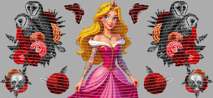 16oz Princess-N4-2042